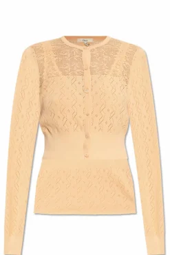 ChloƩ ORANGE Cardigan with a camisole