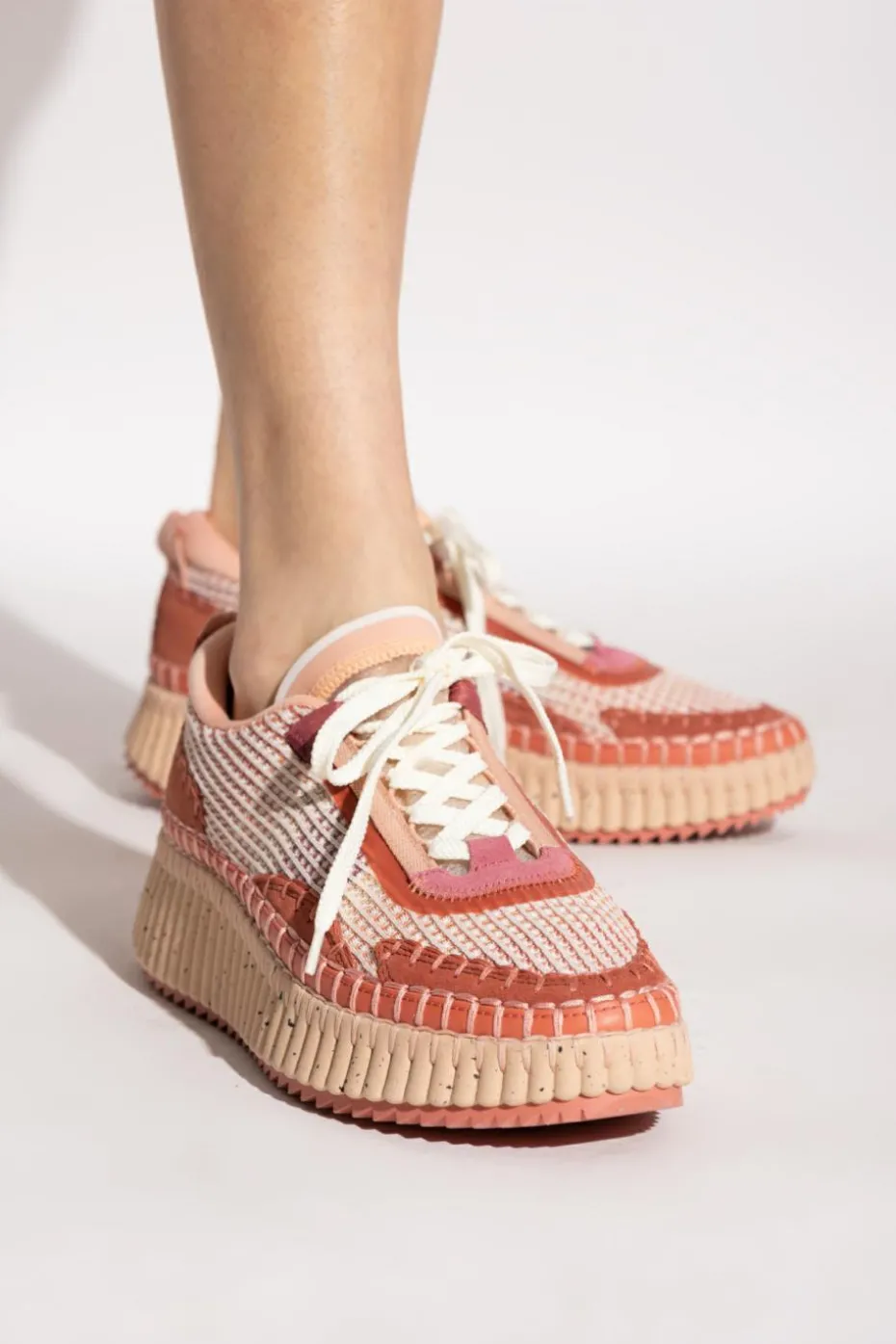Chloé PINK Nama sneakers