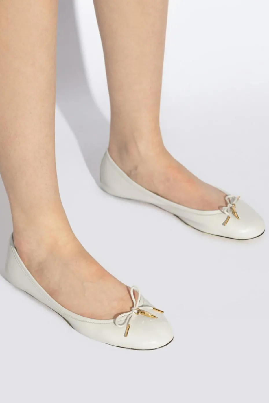 Chloé WHITE Ballet Flats Iris