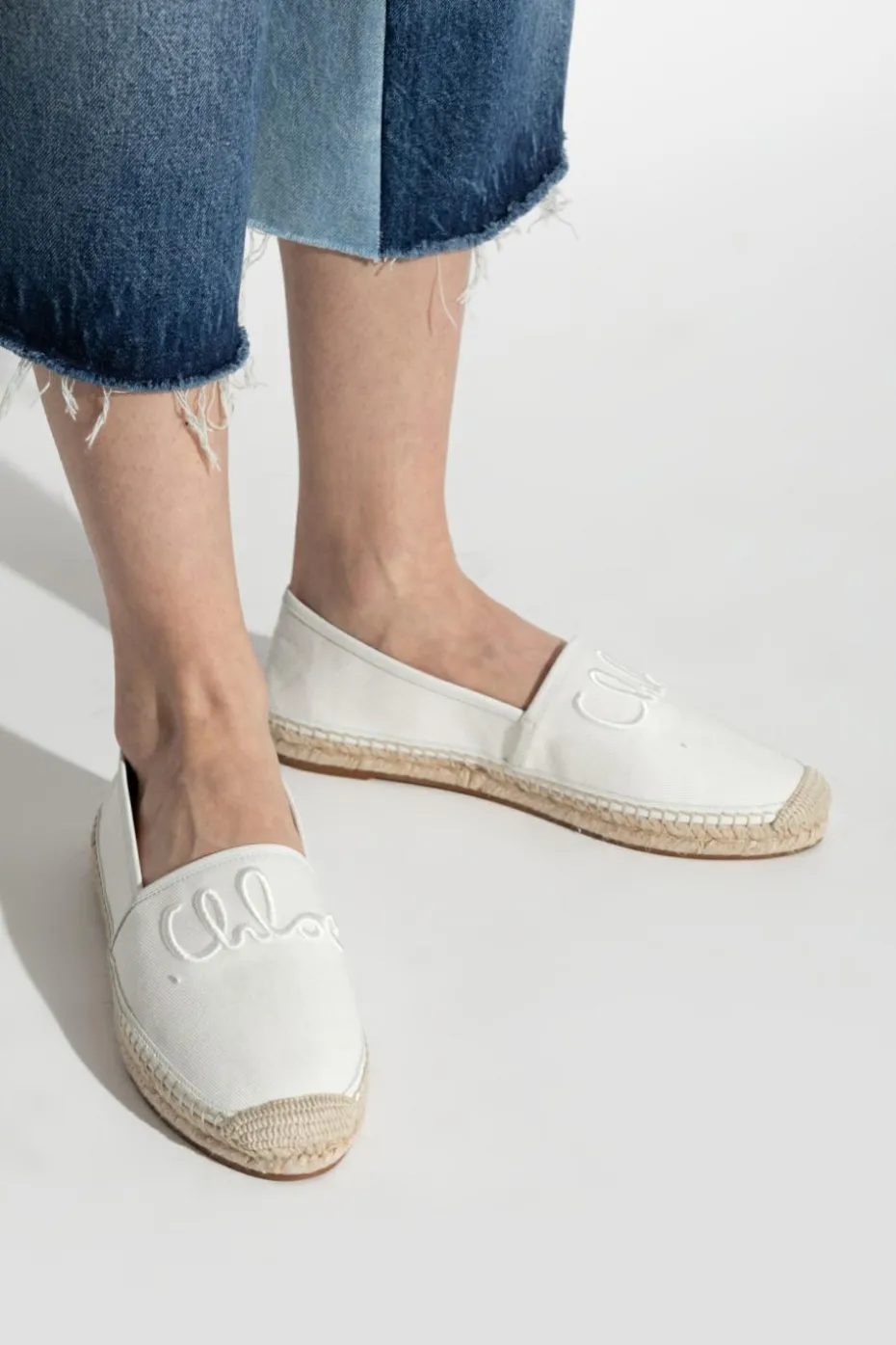 Chloé WHITE Espadrilles 'Isla'