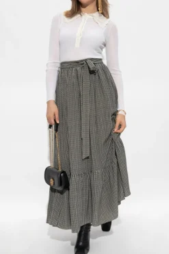 Chloé WHITE Top with lace collar