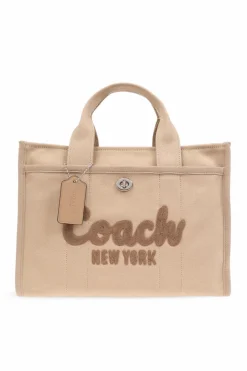 Coach beige Shopper type bag