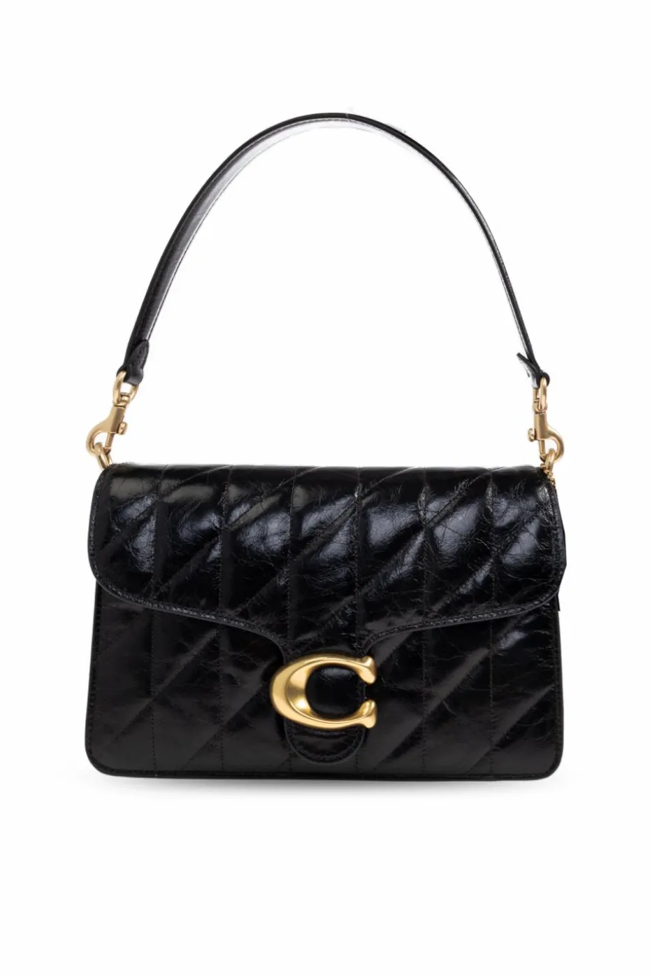 Coach BLACK Handbag "Tabby"