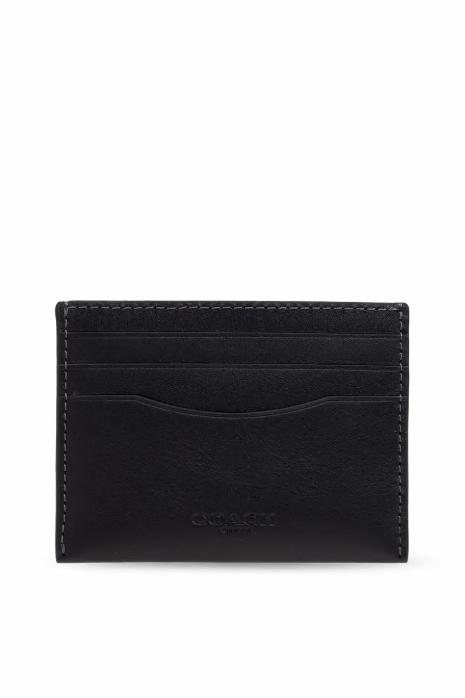 Coach BLACK Leather card case