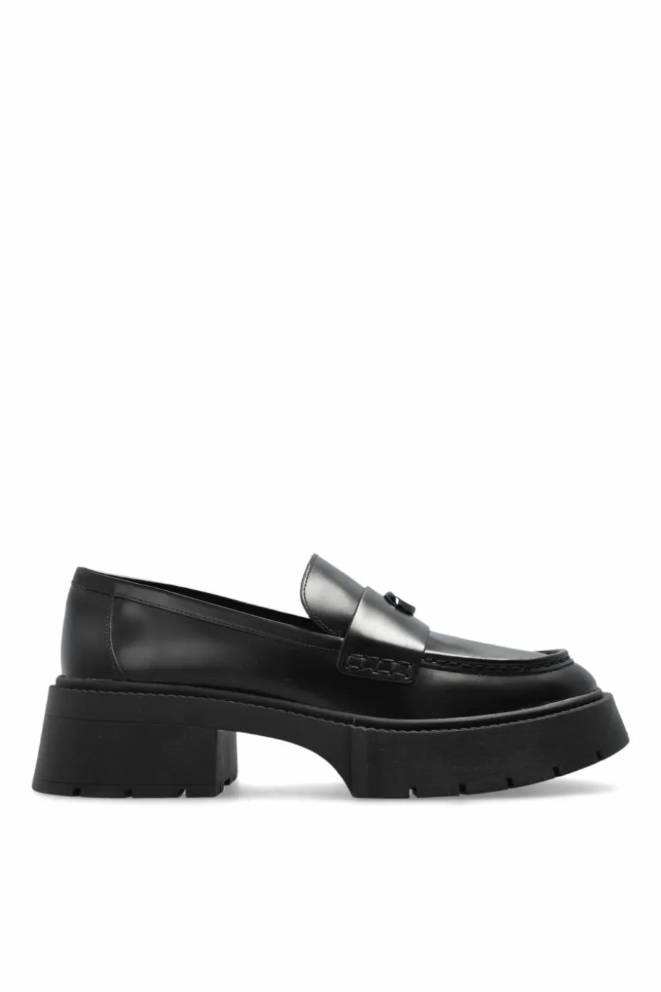 Coach BLACK Leather shoes Leach