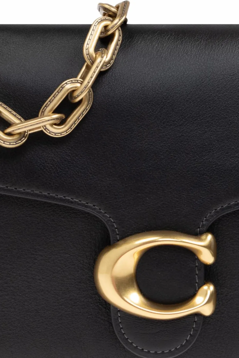 Coach BLACK Shoulder Bag Tabby 26