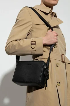 Coach BLACK Shoulder bag with logo