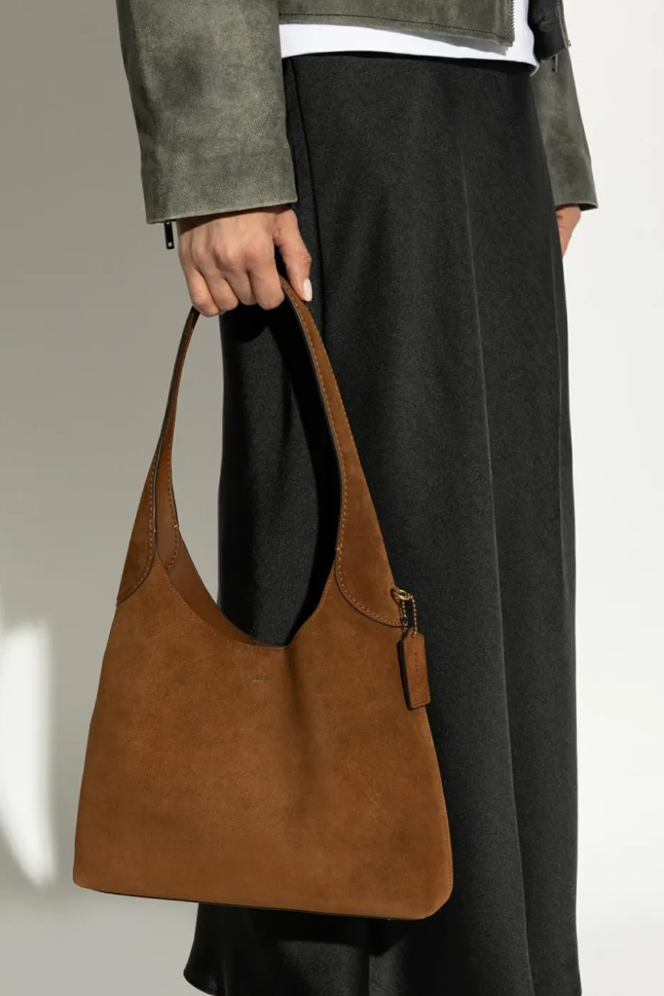 Coach BROWN Handbag "Brooklyn 28"