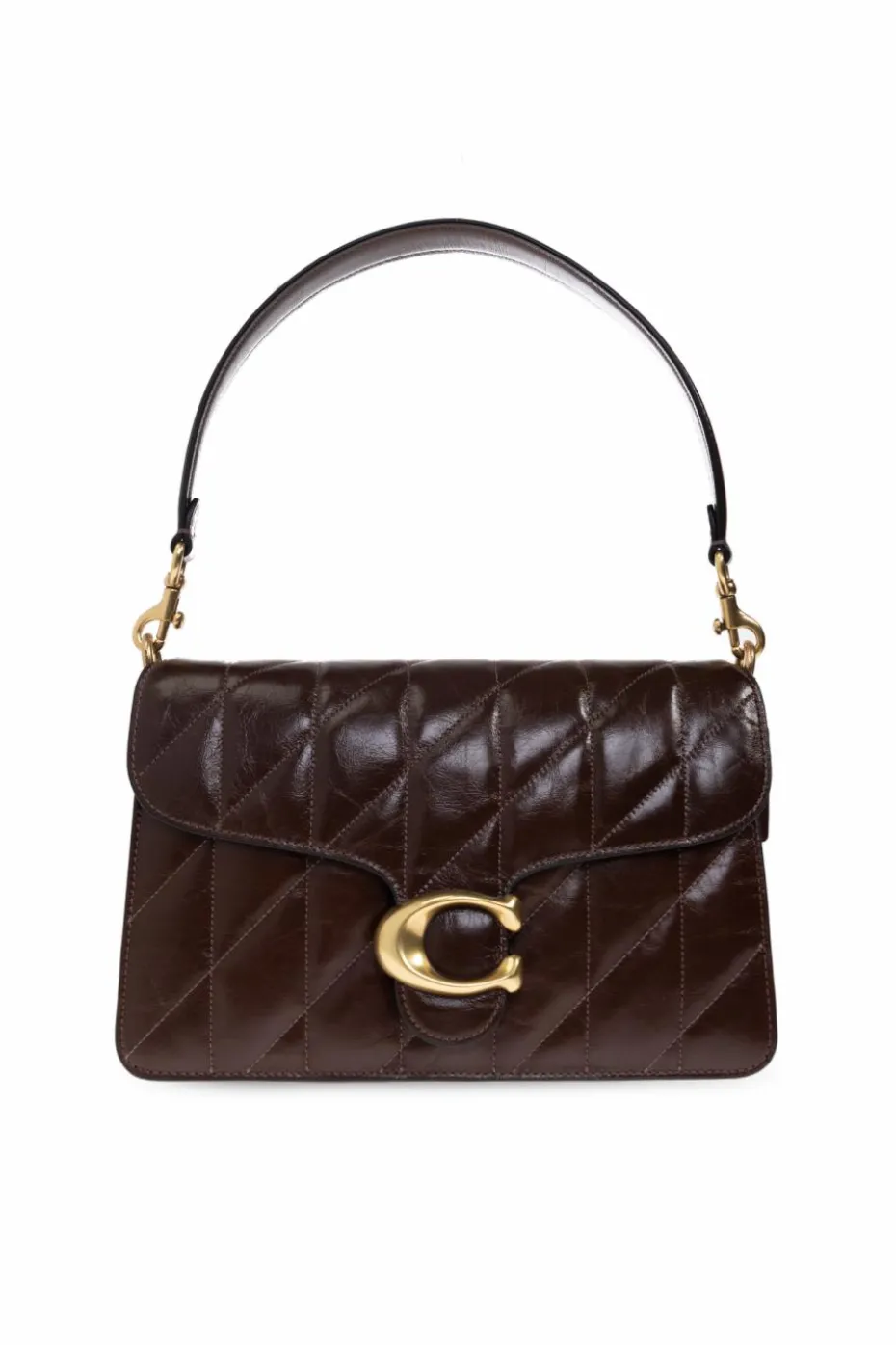 Coach BROWN Handbag `Tabby`