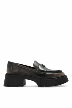 Coach BROWN "Leah" loafers shoes
