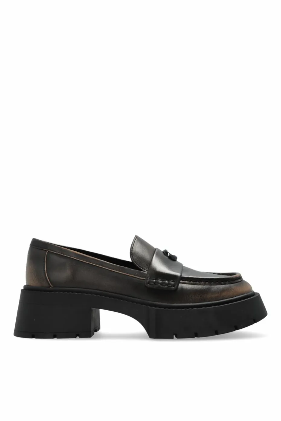 Coach BROWN "Leah" loafers shoes