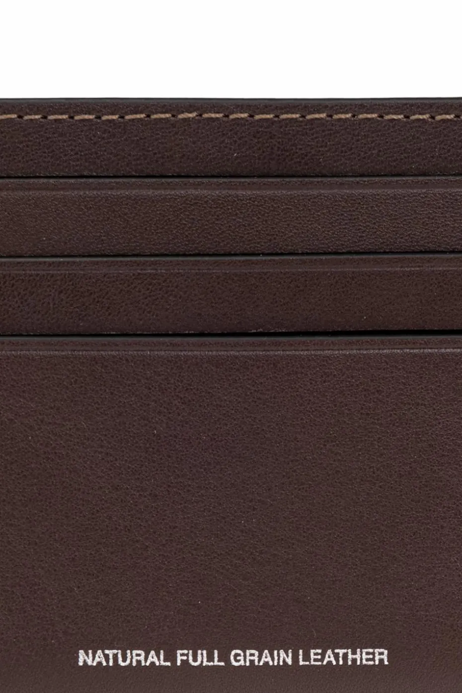 Coach BROWN Leather card case