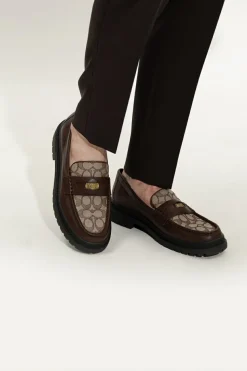 Coach BROWN ‘Sig’ loafers