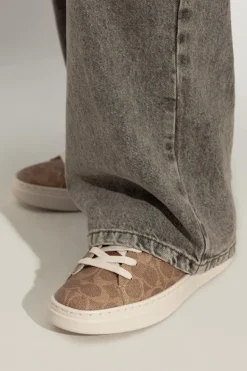 Coach BROWN Sneakers High Line
