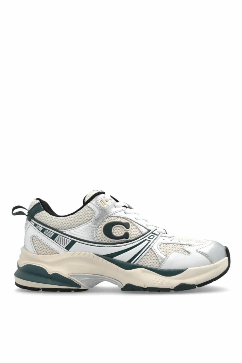 Coach cream Sports shoes with logo