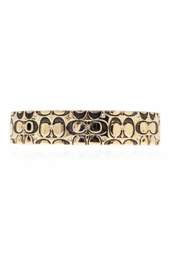Coach GOLD Bracelet with logo
