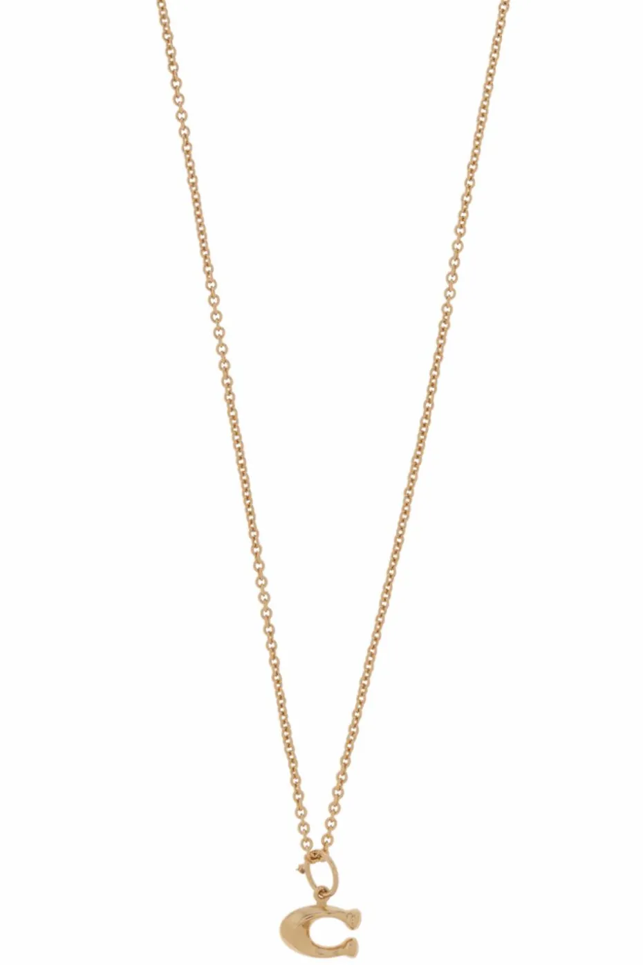 Coach GOLD Brass Necklace