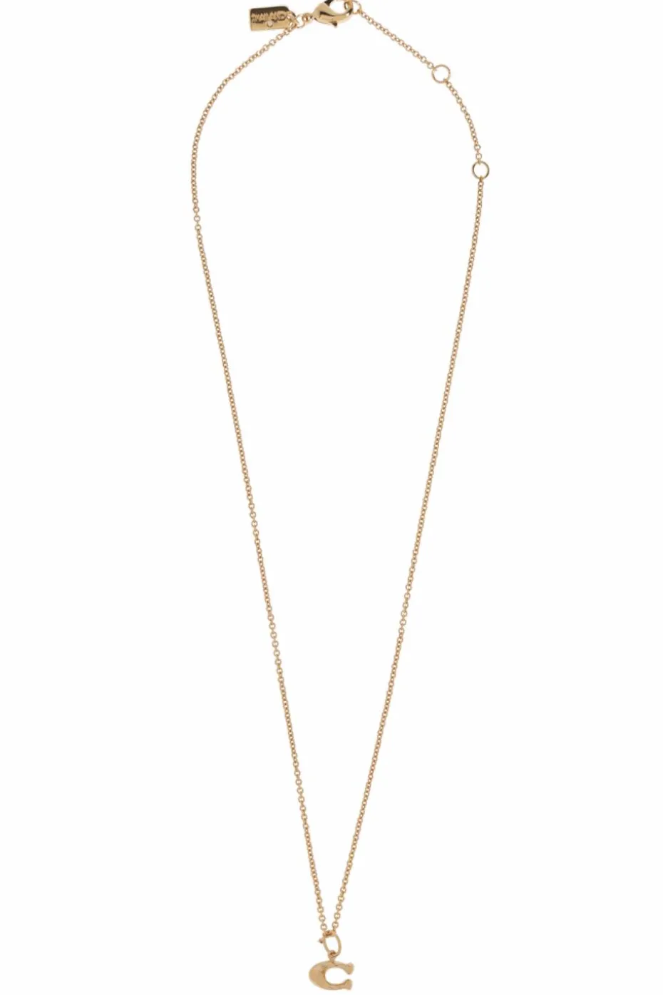 Coach GOLD Brass Necklace