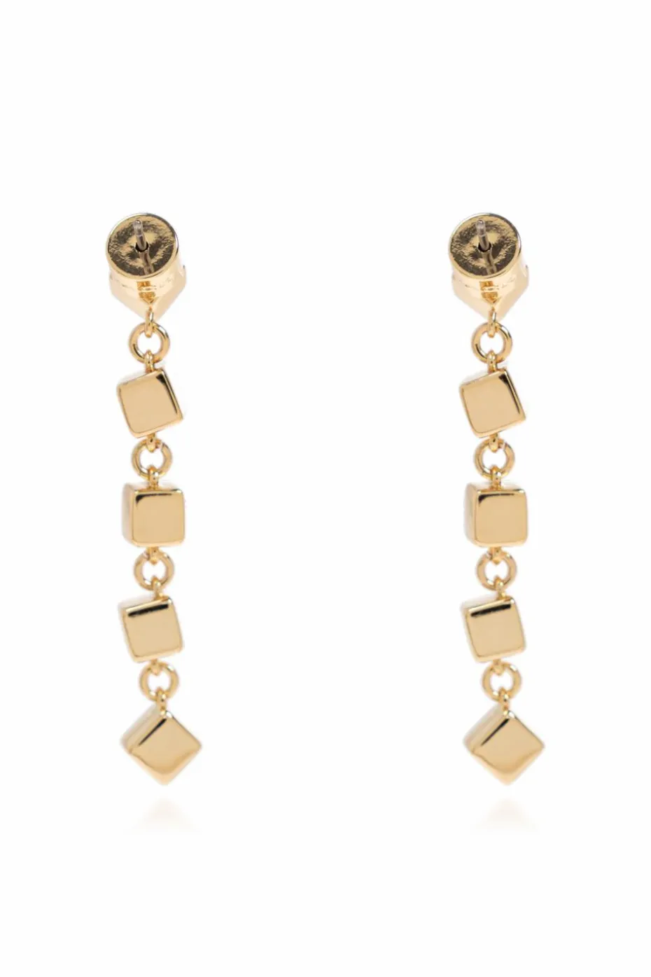 Coach GOLD Long earrings with logo