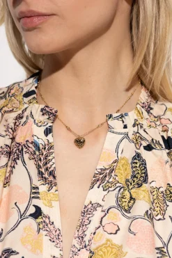 Coach GOLD Necklace with pendant
