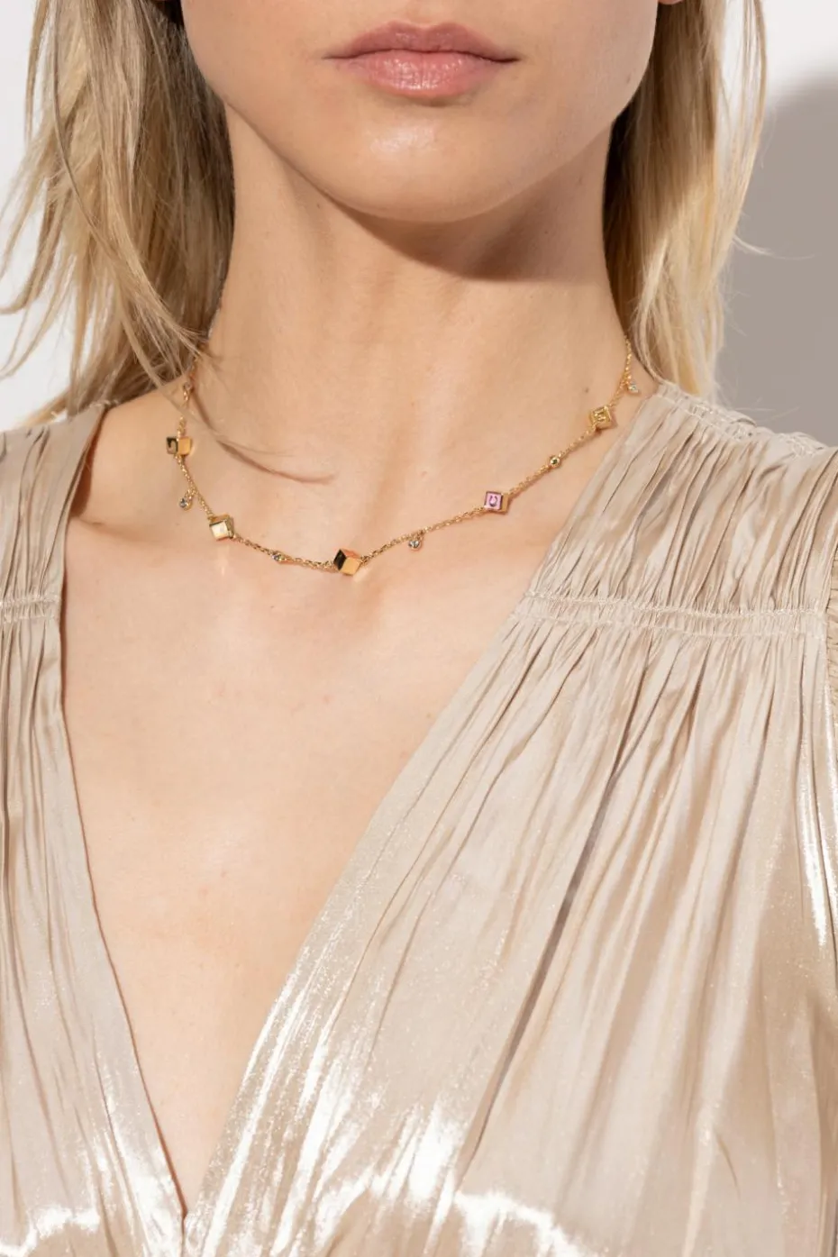 Coach GOLD Short necklace with pendants
