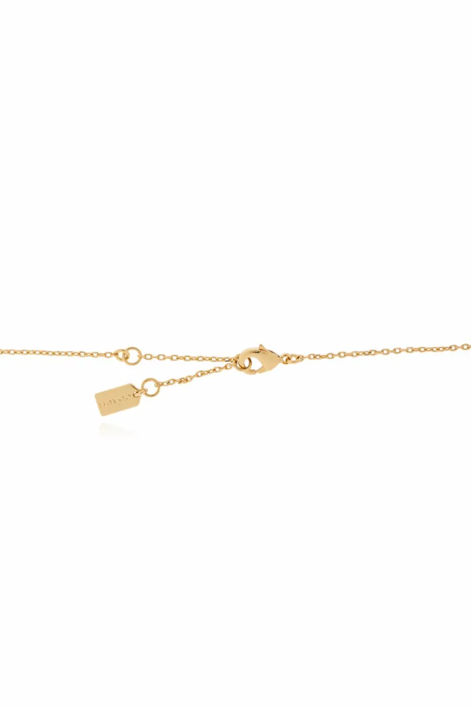 Coach GOLD Short necklace with pendants