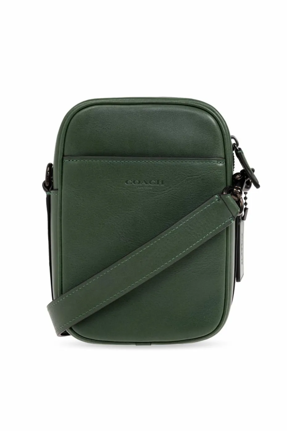 Coach GREEN Leather shoulder bag
