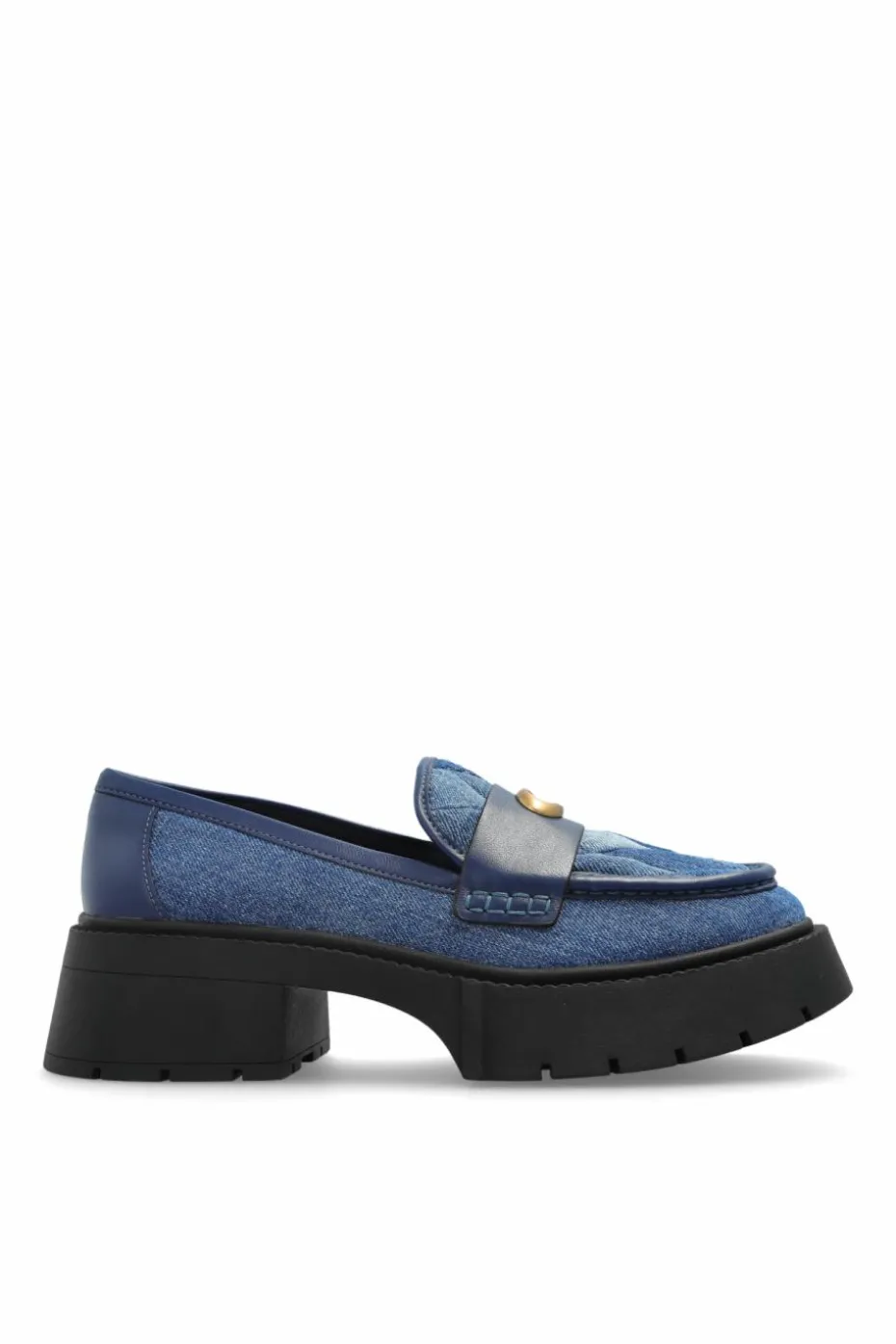 Coach NAVY BLUE Shoes with logo