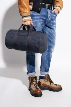 Coach NAVY BLUE "Theo" carry-on bag