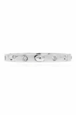 Coach SILVER Bracelet with shimmering crystals