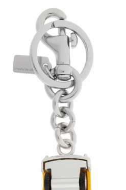 Coach YELLOW Keychain with charm