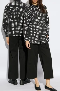 Comme des Garçons Black BLACK Shirt with polka dot pattern
