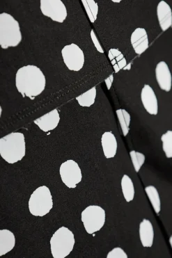 Comme des Garçons Black BLACK Shirt with polka dot pattern