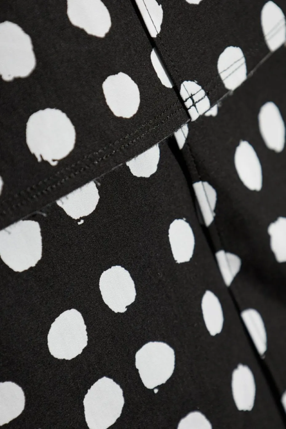 Comme des Garçons Black BLACK Shirt with polka dot pattern
