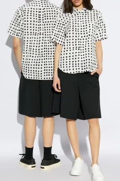 Comme des Garçons Black BLACK Wool shorts