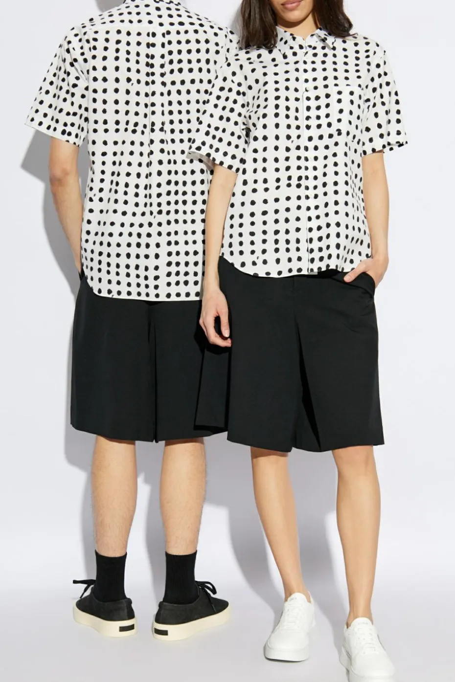 Comme des Garçons Black BLACK Wool shorts