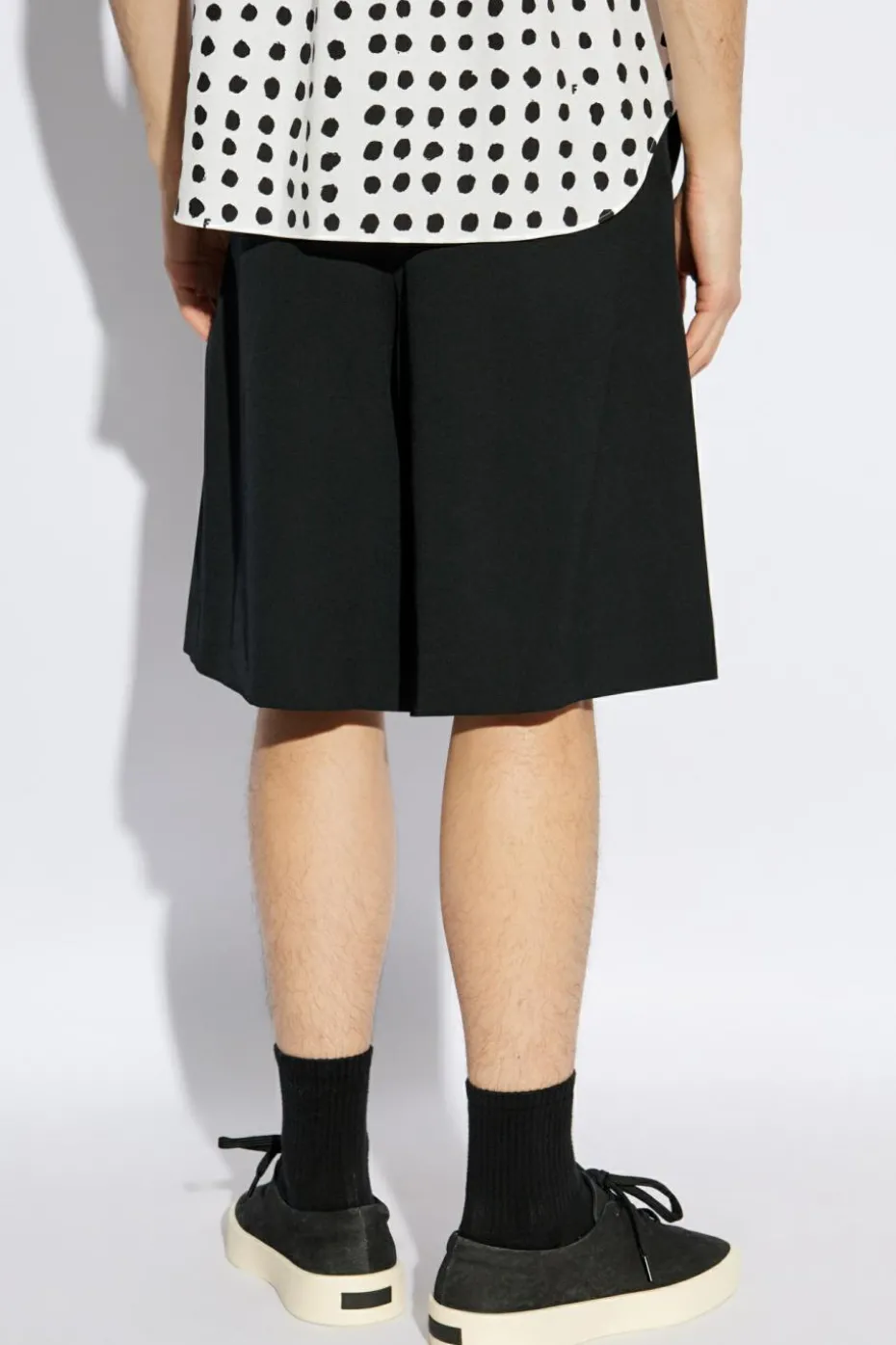 Comme des Garçons Black BLACK Wool shorts