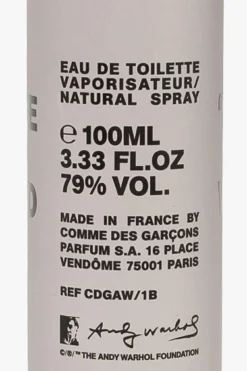 Comme des Garçons GREY ‘Andy Warhol's You're In’ eau de toilette