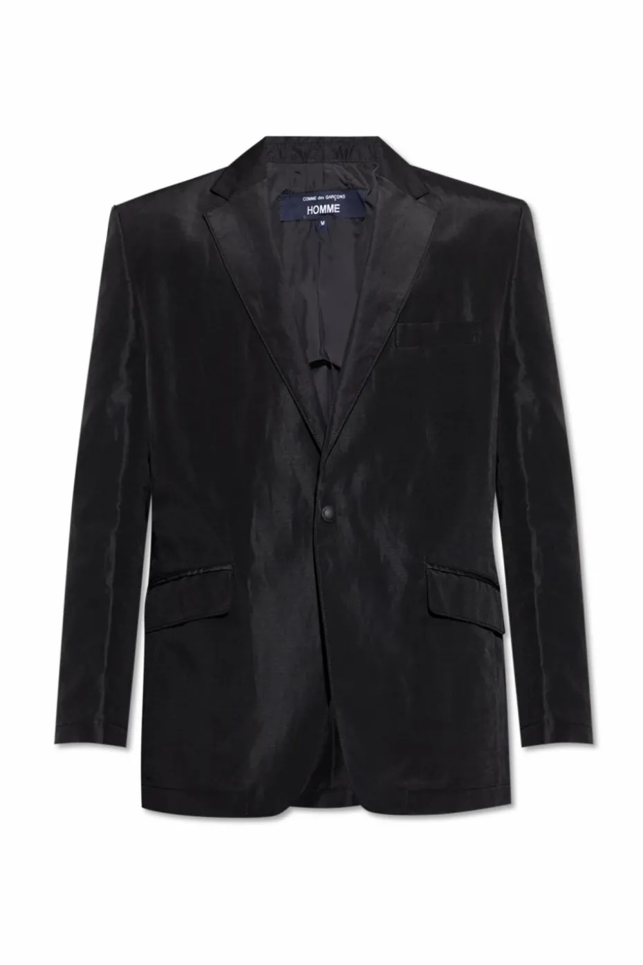 Comme des Garçons Homme Plus BLACK Blazer with linen finish