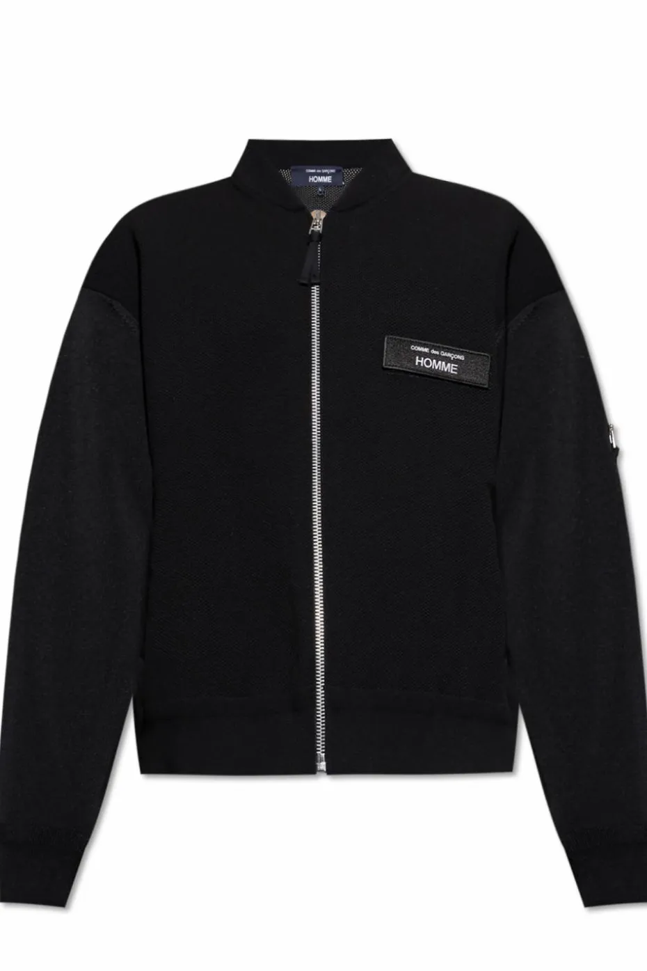 Comme des Garçons Homme Plus BLACK Sweatshirt with Logo