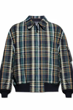 Comme des GarƧons Homme Plus MULTICOLOUR Jacket with check pattern