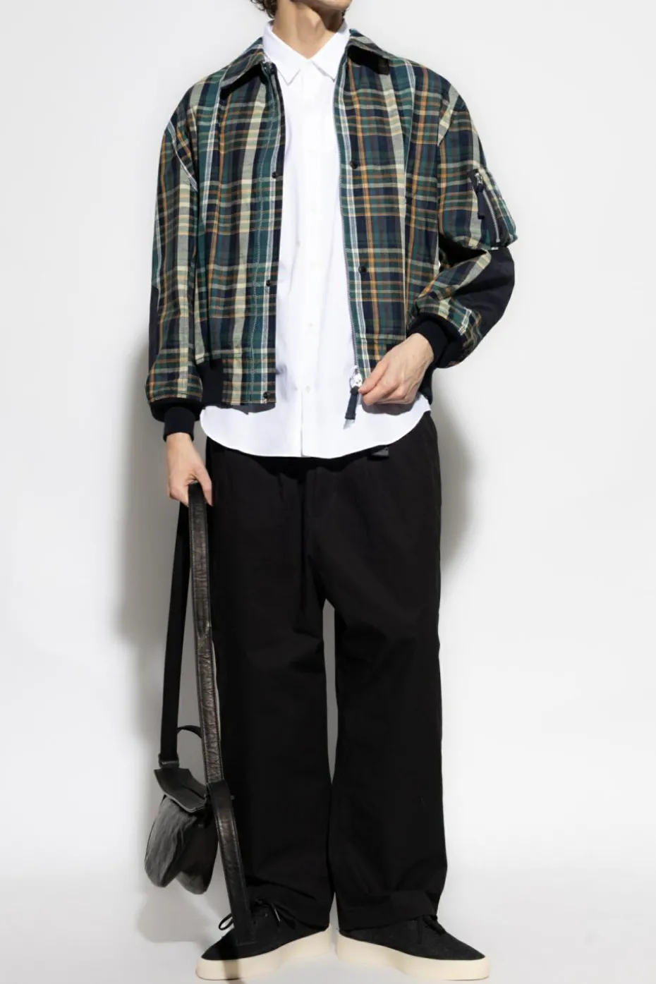 Comme des Garçons Homme Plus MULTICOLOUR Jacket with check pattern