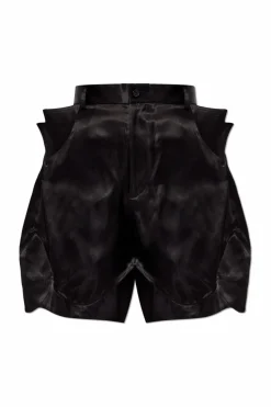 Comme des GarƧons Noir Kei Ninomiya BLACK Stitched Shorts