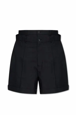 Comme des GarƧons Noir Kei Ninomiya BLACK Wool shorts