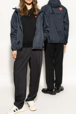 Comme des Garçons Play BLACK Wool Polo