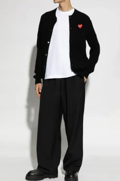 Comme des Garçons Play BLACK Buttoned cardigan