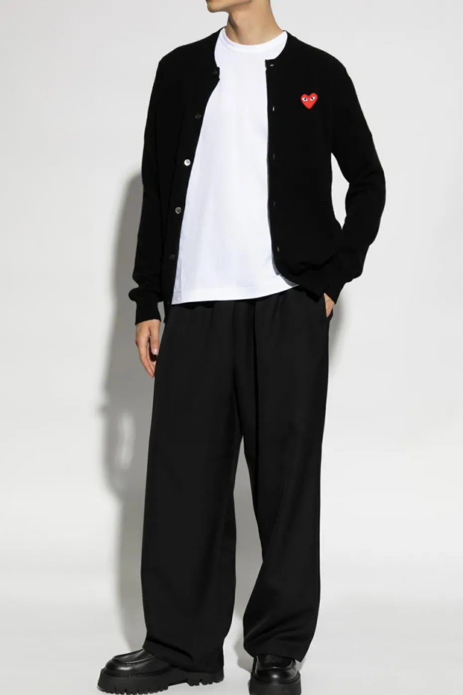Comme des Garçons Play BLACK Buttoned cardigan