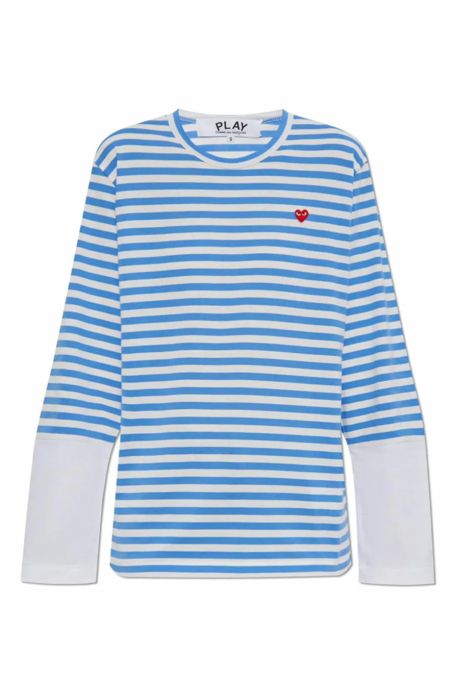 Comme des Garçons Play BLUE Long sleeve T-shirt