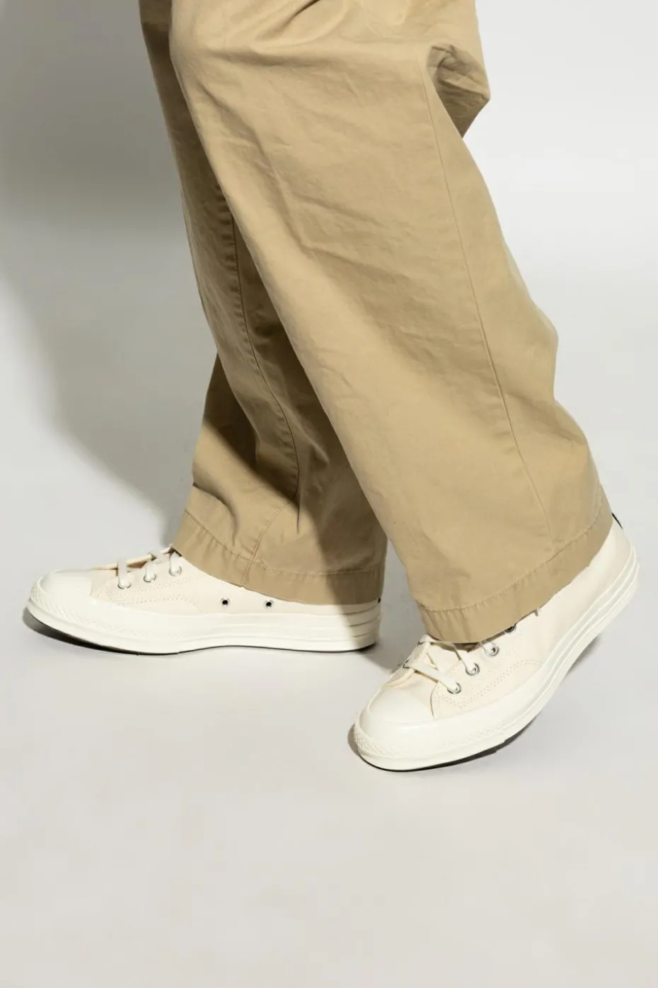 Comme des Garçons Play cream Comme des Garçons Play X Converse
