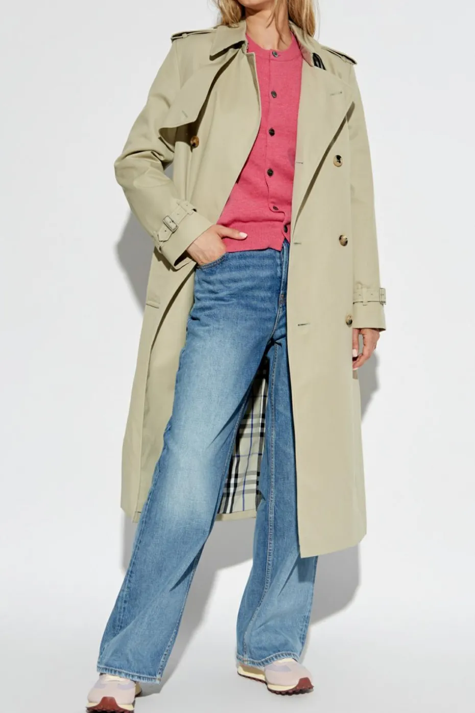 Comme des Garçons Play PINK Button-up Cardigan